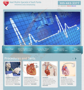 Cardiologist Web Design & Development